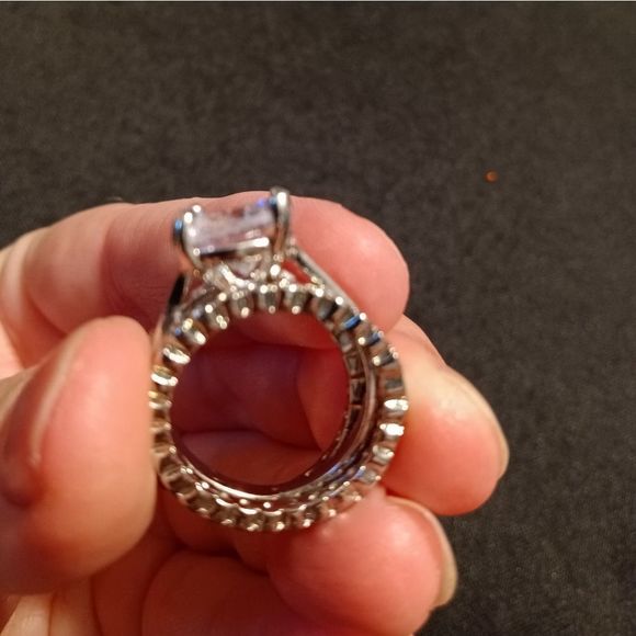 Diamond Wedding Set  - Picture 9 of 12